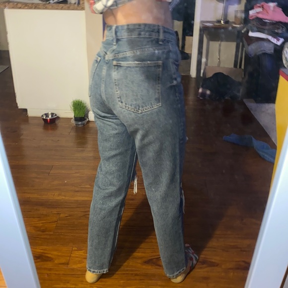 ZARA JEANS HIGHWAISTED - Picture 2 of 4